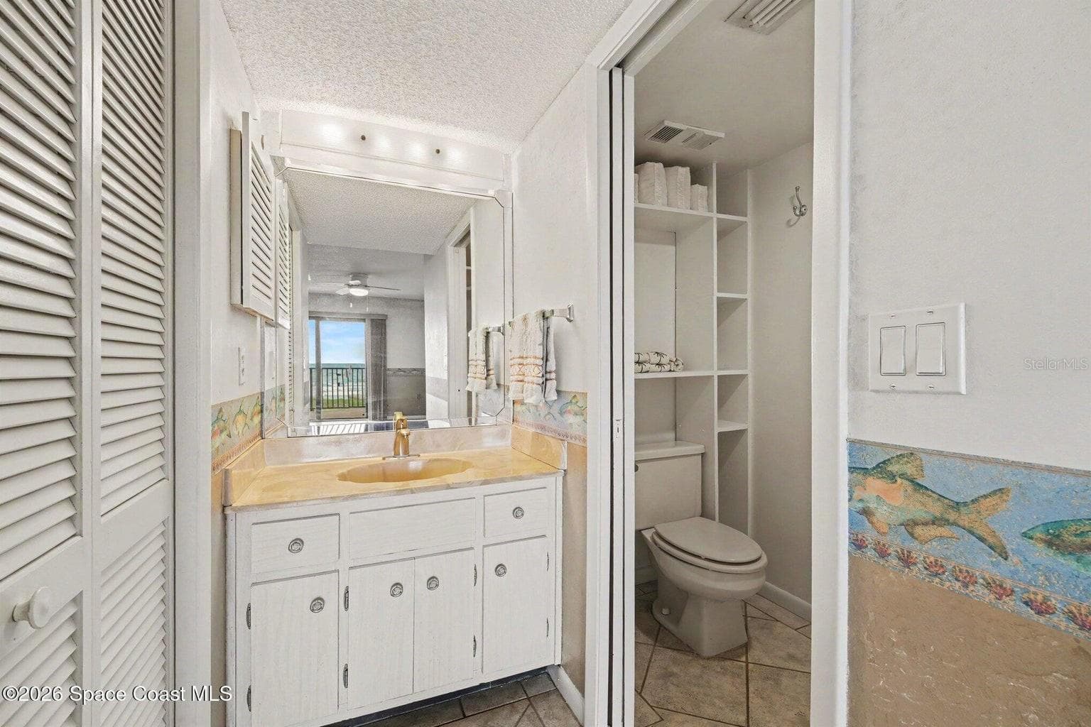 Primary Bath - 8496 RIDGEWOOD AVE #3304, CAPE CANAVERAL