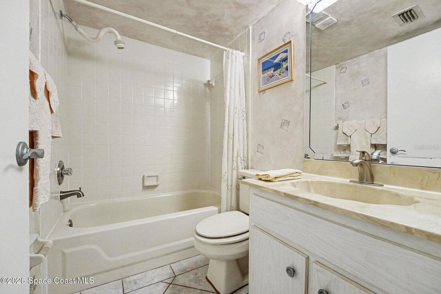 Second Bath - 8496 RIDGEWOOD AVE #3304, CAPE CANAVERAL