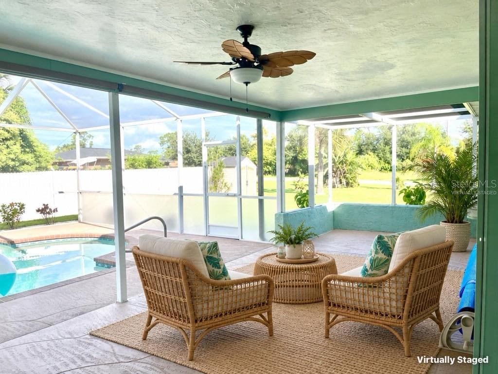 Virtually Staged - 582 AZALEA DR NW, PORT CHARLOTTE