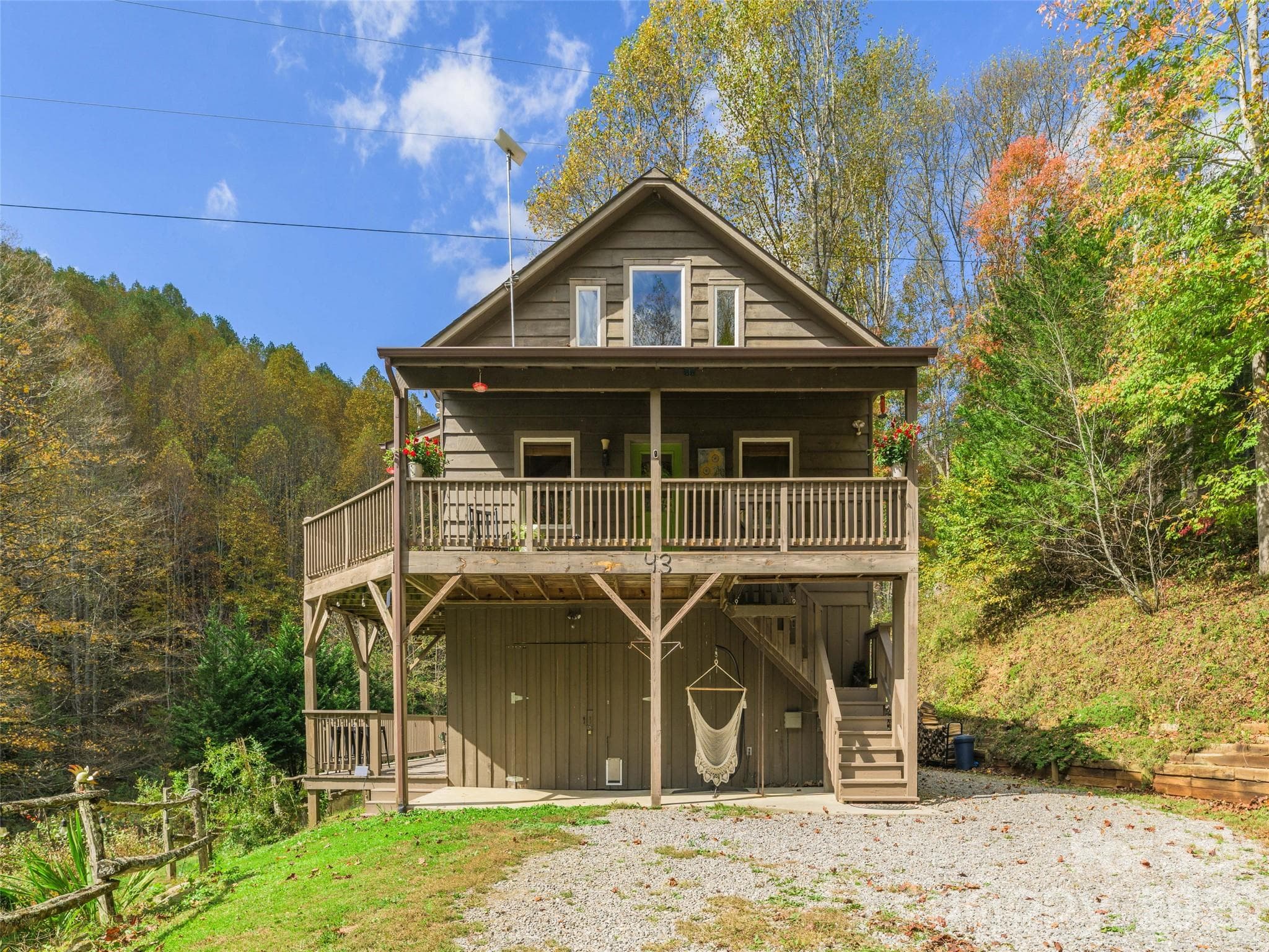 Single Family Residence at 43 Rough Knob Road, Clyde, photo 2 of 48