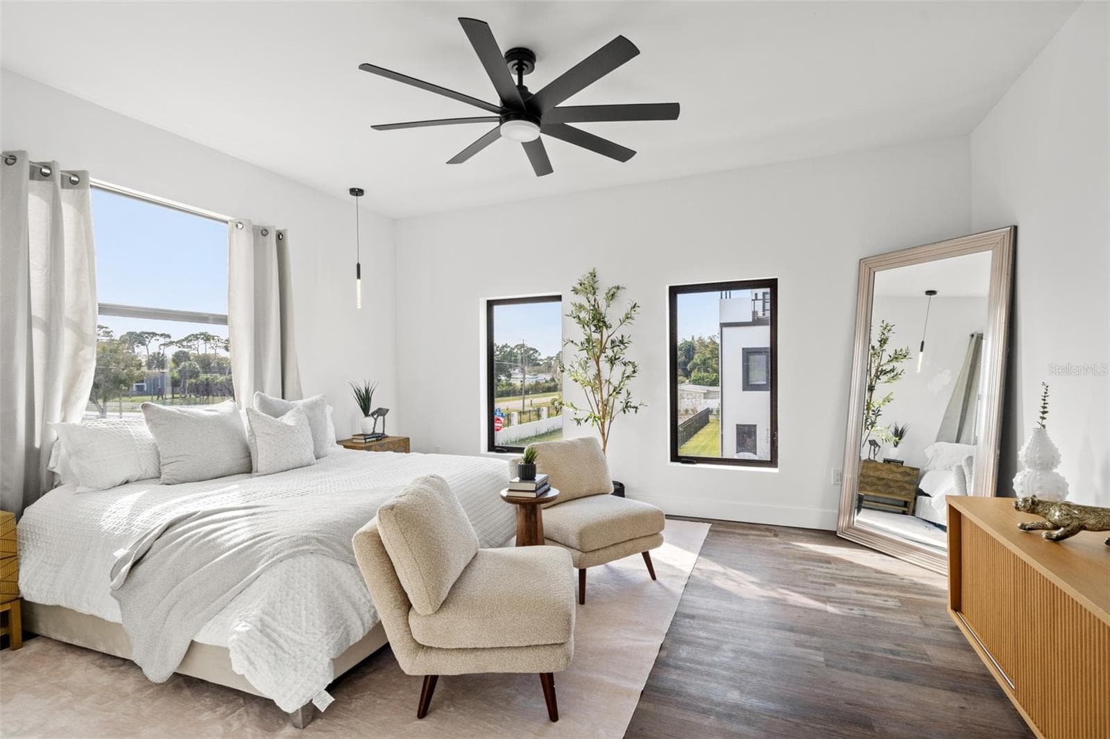 Primary bedroom in a completed model residence - 6209 64TH WAY N, PINELLAS PARK