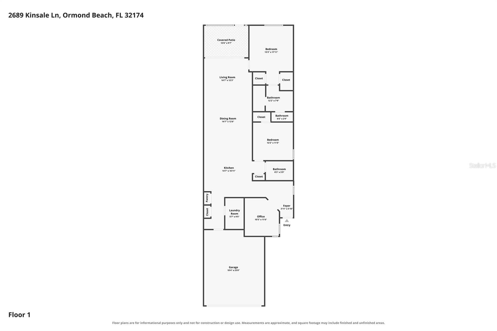 Villa at 2689 KINSALE LN, ORMOND BEACH, photo 30 of 32