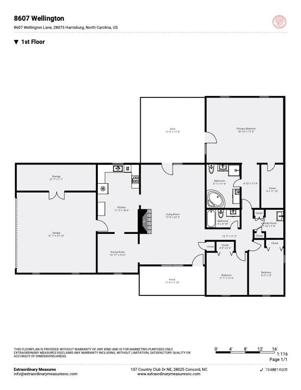Floor Plan - 8607 Wellington Lane, Harrisburg