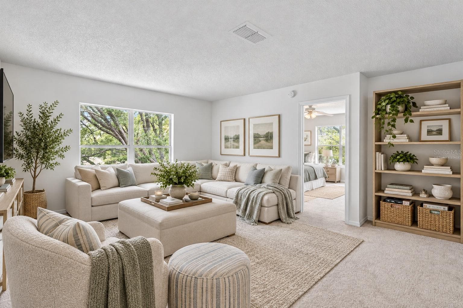 Upstairs loft is your THIRD living space. Leave it messy if needed -- Guests will never know! Virtually staged here. - 1305 WINDY BLUFF DR, MINNEOLA