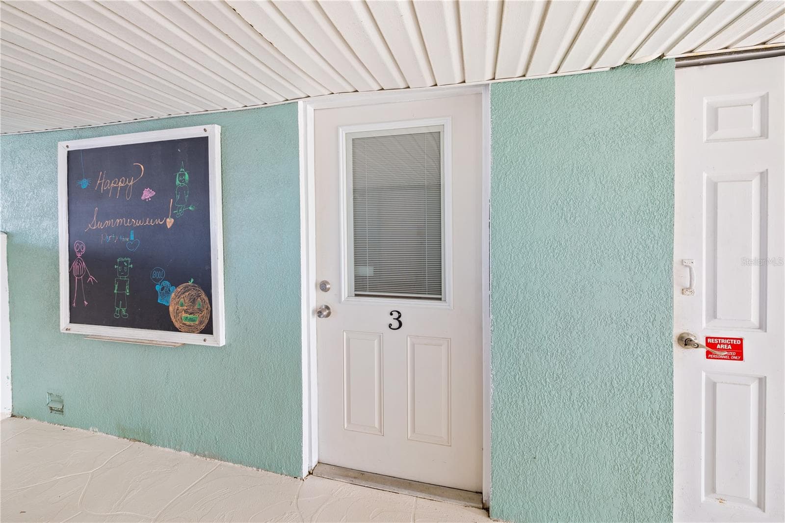 UNIT #3 Entrance - 3337 MANGROVE DR, HERNANDO BEACH