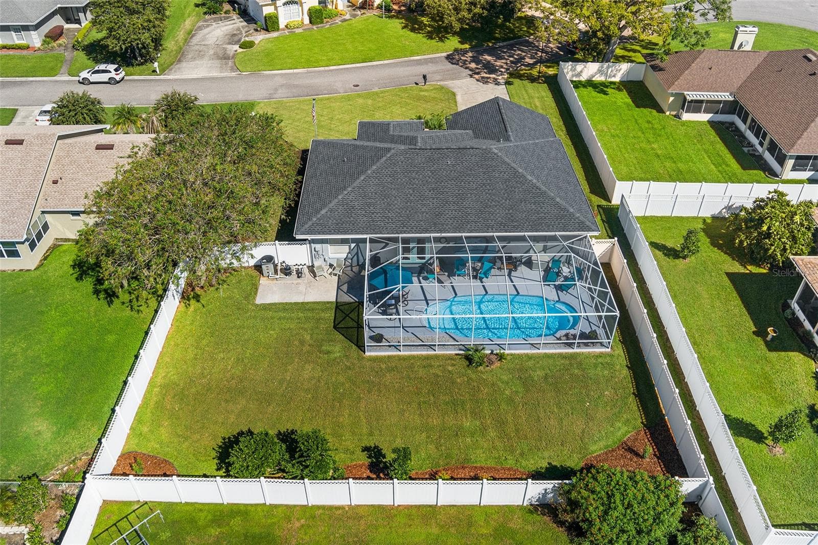 Single Family Residence at 435 LAKE HARRIS DR, LAKELAND, photo 42 of 49