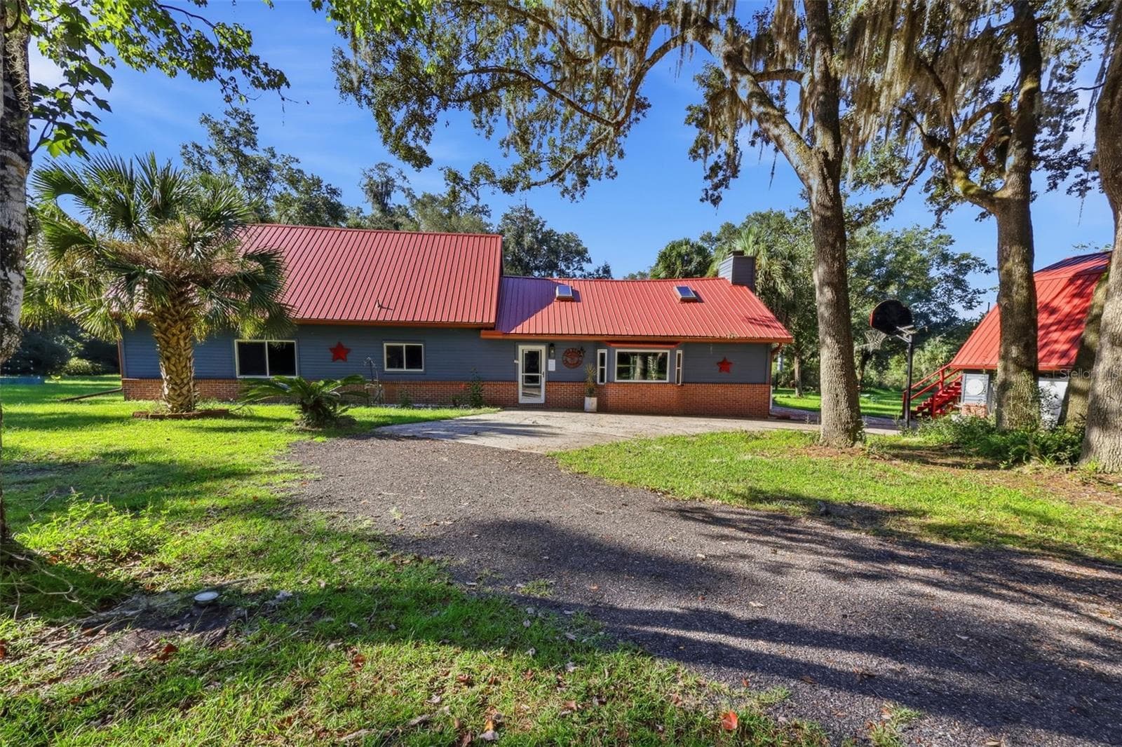 FRONT EXTERIOR - 2290 MUD LAKE RD, DE LEON SPRINGS