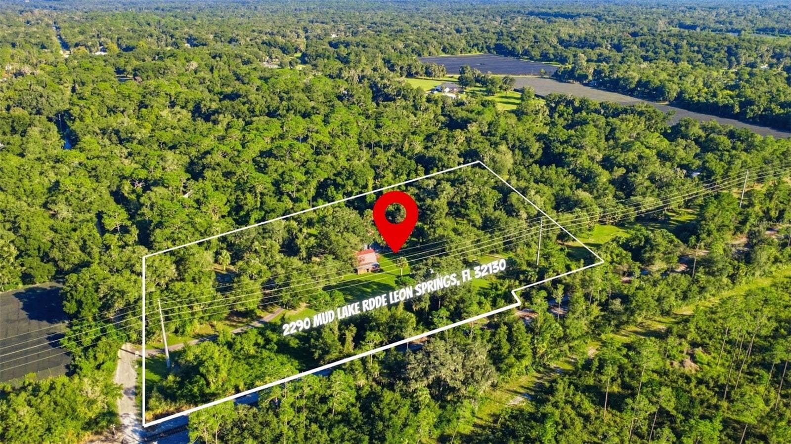 LOCATION INDICATOR - 2290 MUD LAKE RD, DE LEON SPRINGS