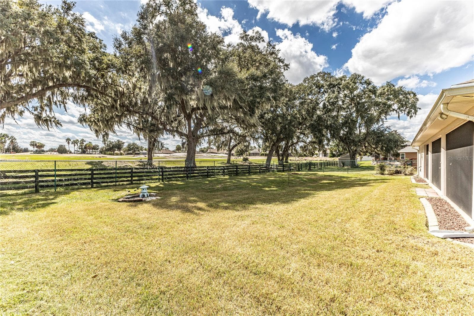 Back yard - 5399 COUNTY ROAD 125, WILDWOOD