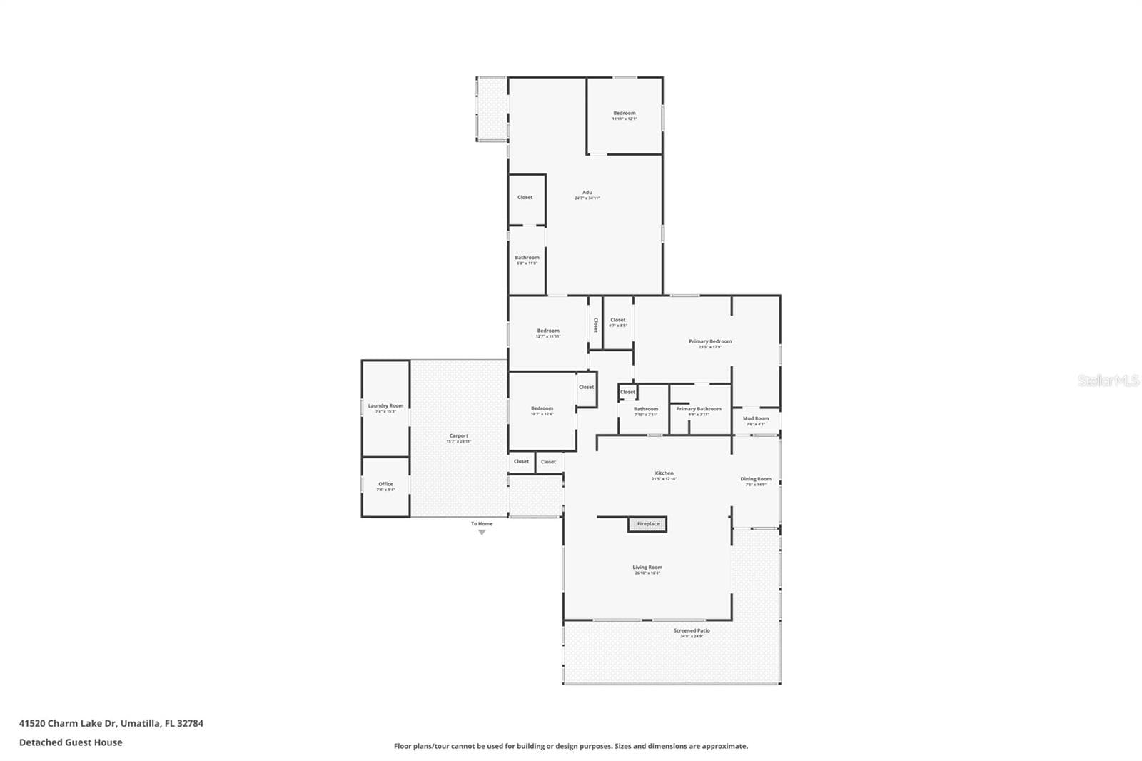 Main House - 41520 CHARM LAKE DR, UMATILLA
