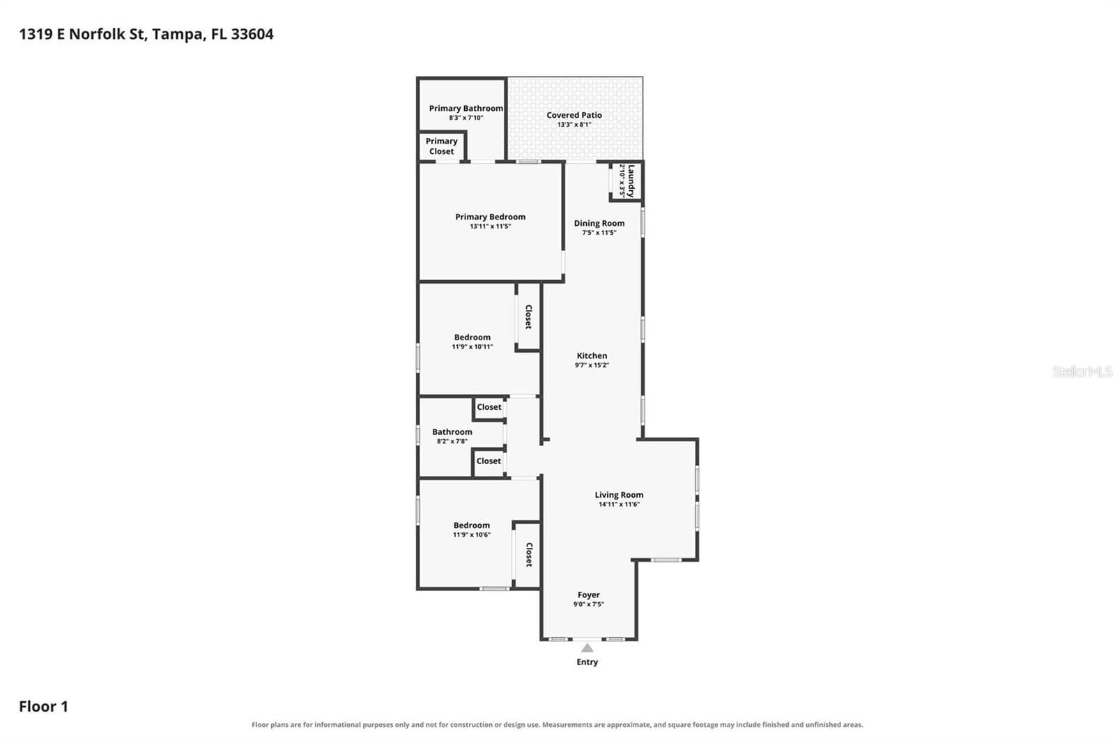 Single Family Residence at 1319 E NORFOLK ST, TAMPA, photo 34 of 34