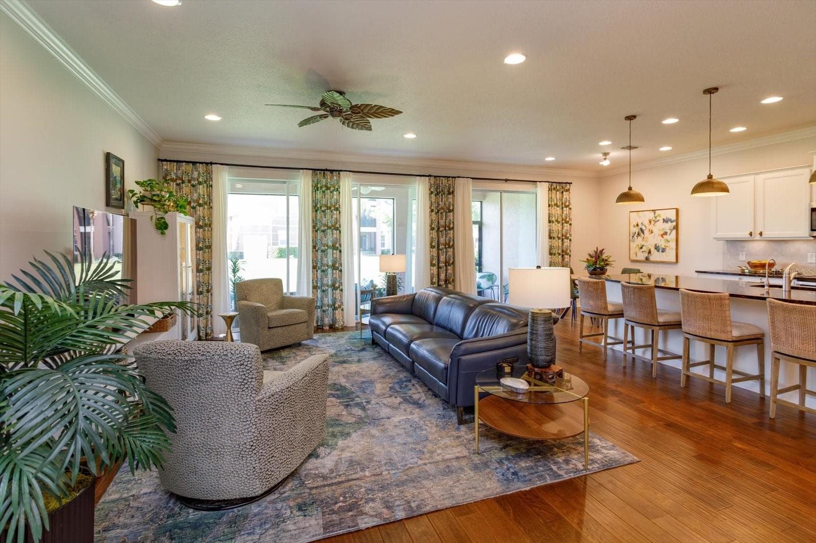 Living Room/Kitchen - 1454 EL CONTE DR, CHAMPIONS GATE