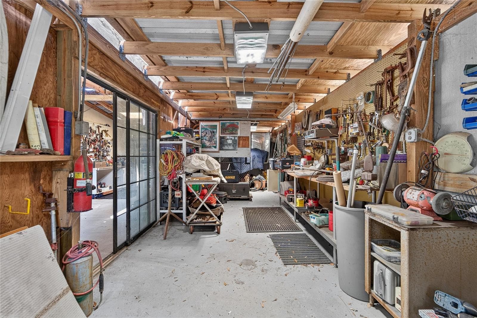 Shop/Barn has a back room - 28329 LINDENHURST DR, WESLEY CHAPEL