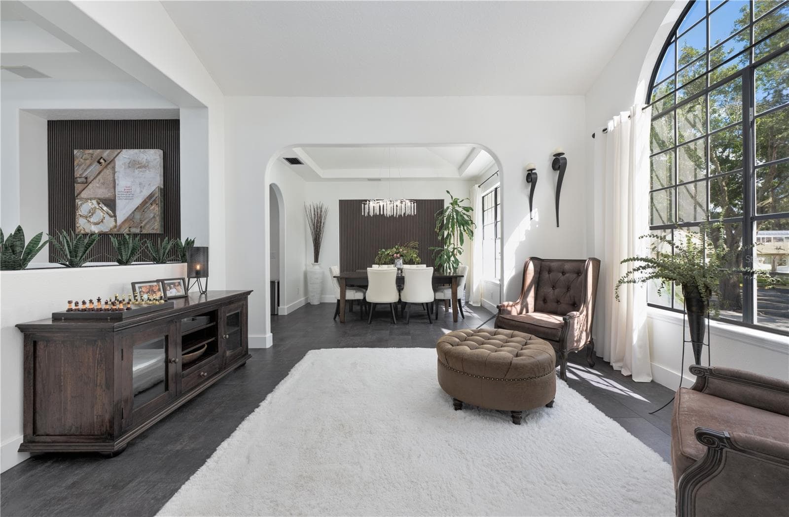 Natural light fills the formal living room and dining room. - 1854 VISTA ROYALE BLVD, ORLANDO
