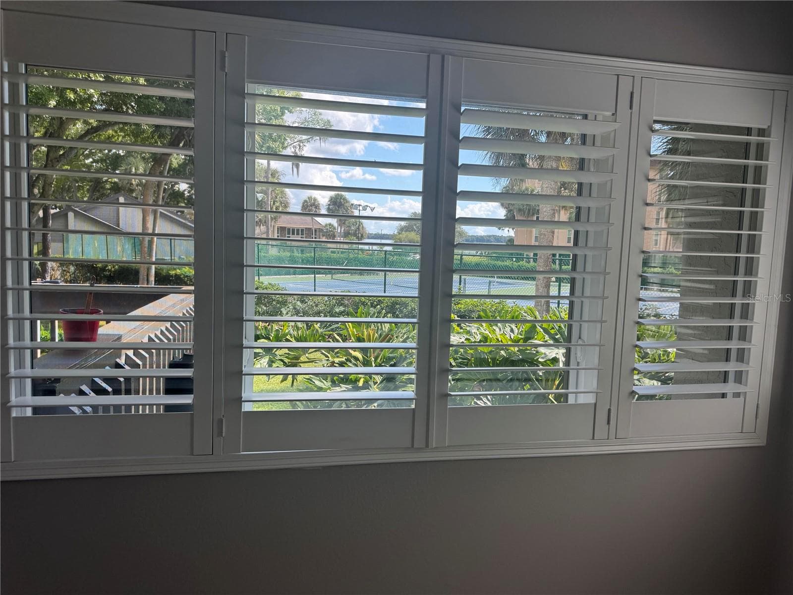 VIEW FROM YOUR MASTER BEDROOM - 90 S HIGHLAND AVE #1, TARPON SPRINGS