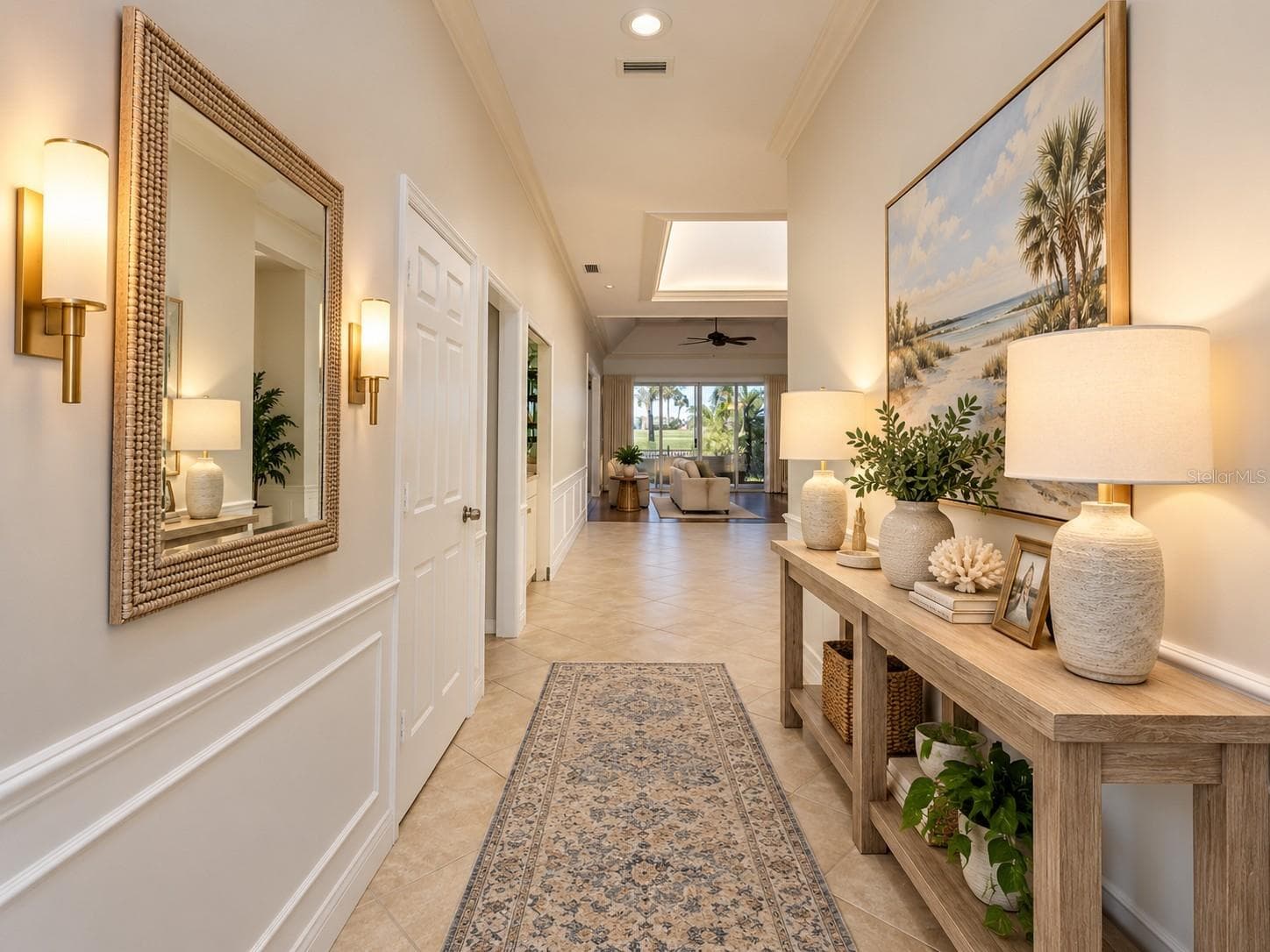 Virtually stated foyer - 71 CAYMAN ISLES BLVD, ENGLEWOOD