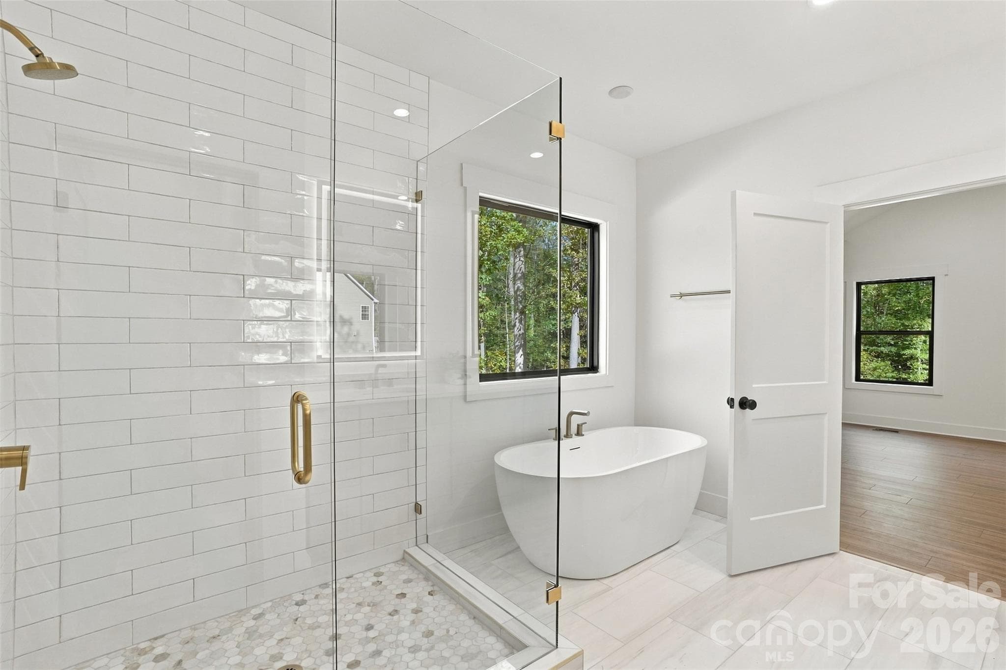 Soaking Tub in Primary Bath - 219 Barra Drive, Waxhaw
