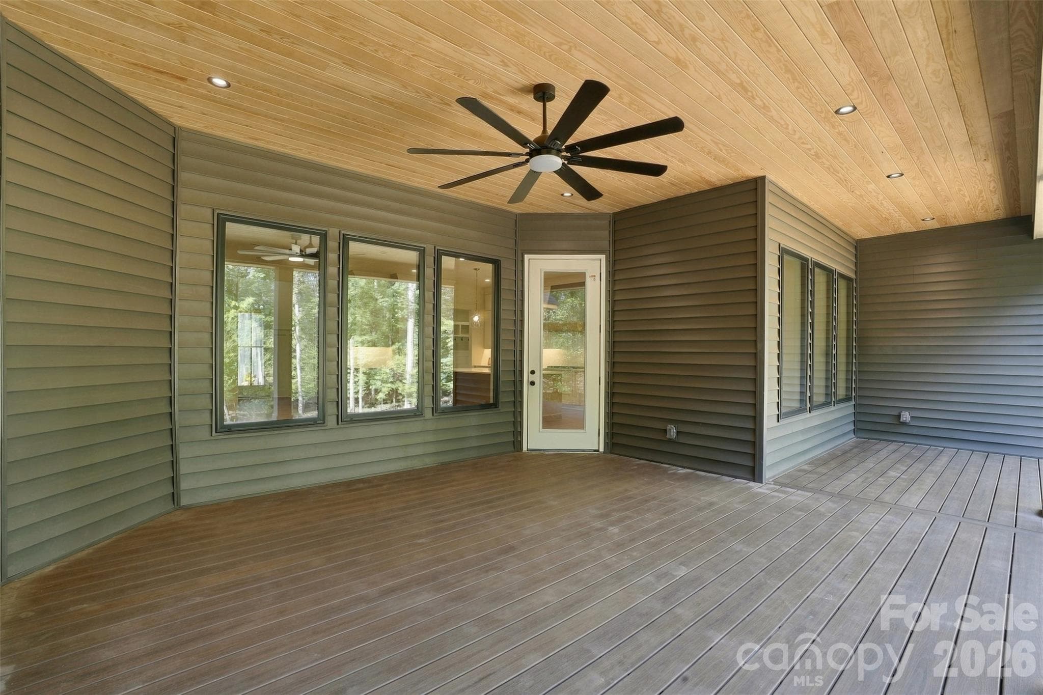 Back Deck off Living Room - 219 Barra Drive, Waxhaw