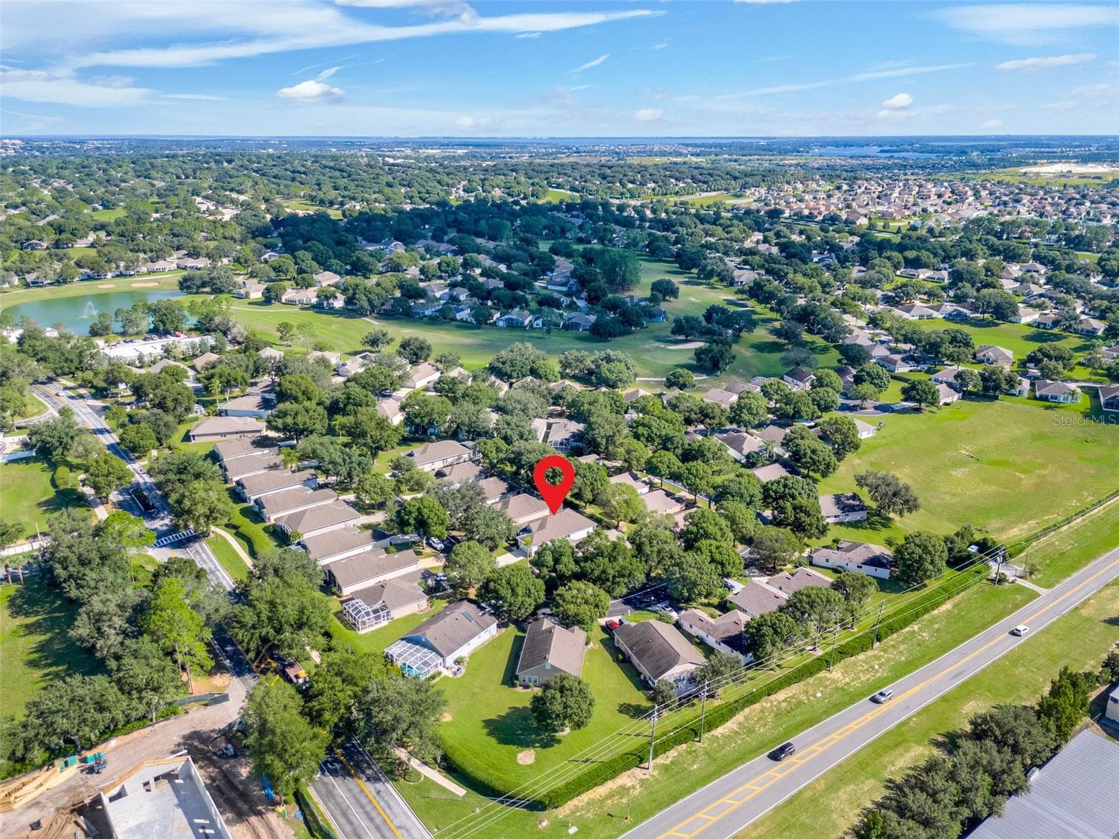 Aerial View in Community - 4377 SAMBOURNE ST, CLERMONT