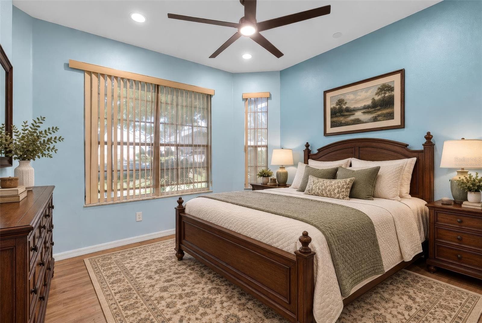 Virtually Staged - Bedroom 2 - 4377 SAMBOURNE ST, CLERMONT