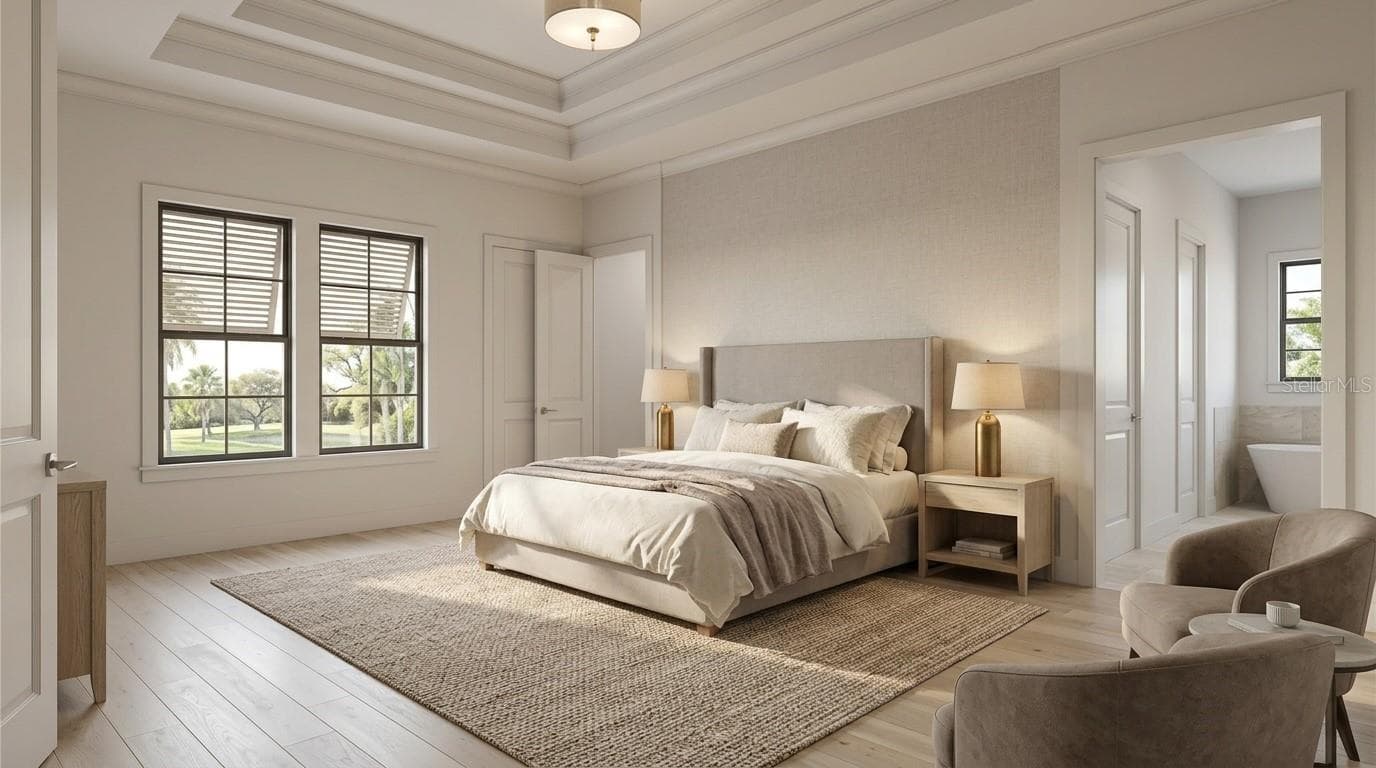 Primary suite - Artist rendition - 8755 WAUCHULA RD, MYAKKA CITY