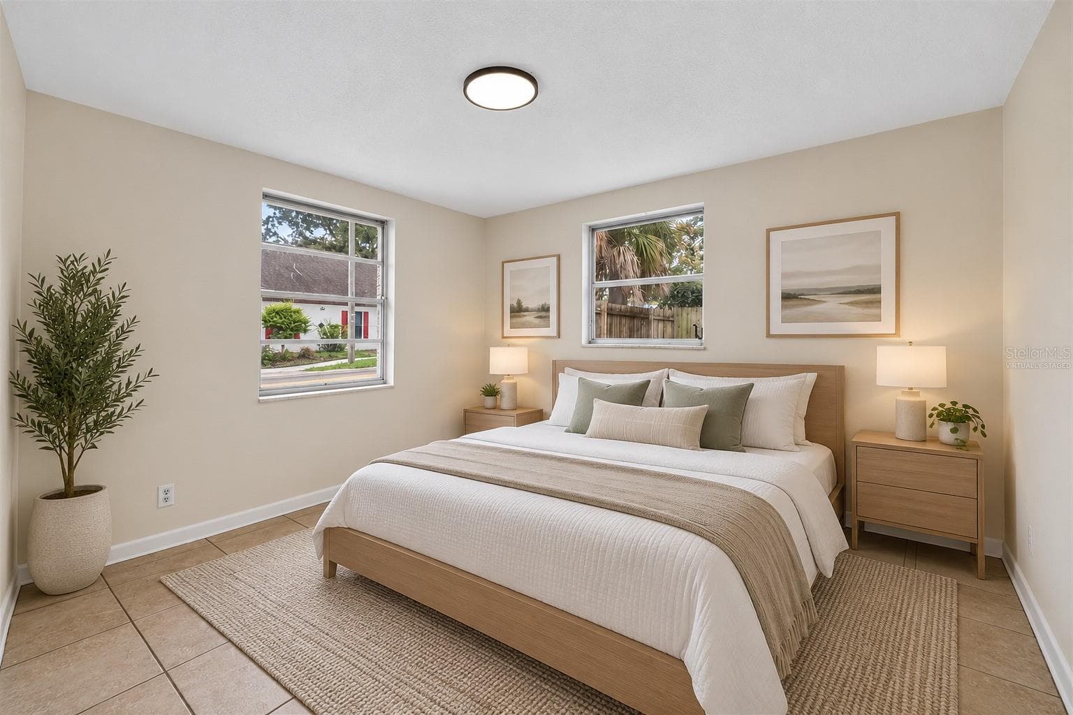 Virtually Staged - Bedroom - 3311 E CHELSEA ST, TAMPA