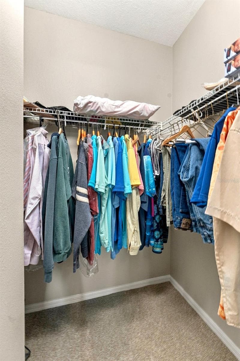 Primary bedroom closet #2 - 14454 MIRABELLE VISTA CIR, TAMPA