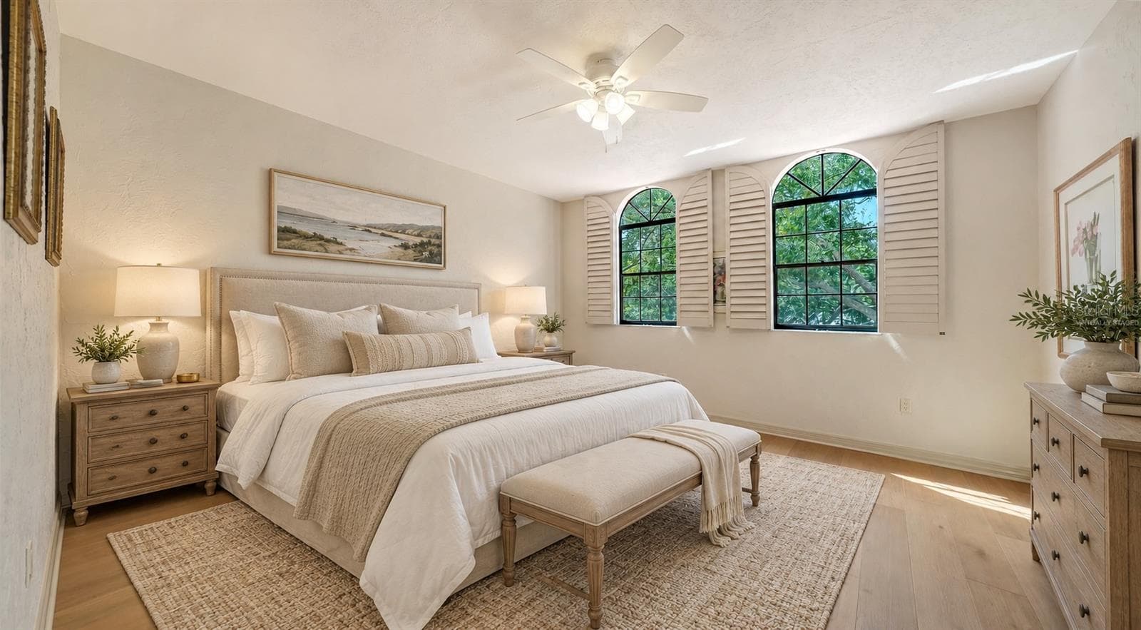Virtually Staged Bedroom - 4543 LAS BRISAS LN, SARASOTA