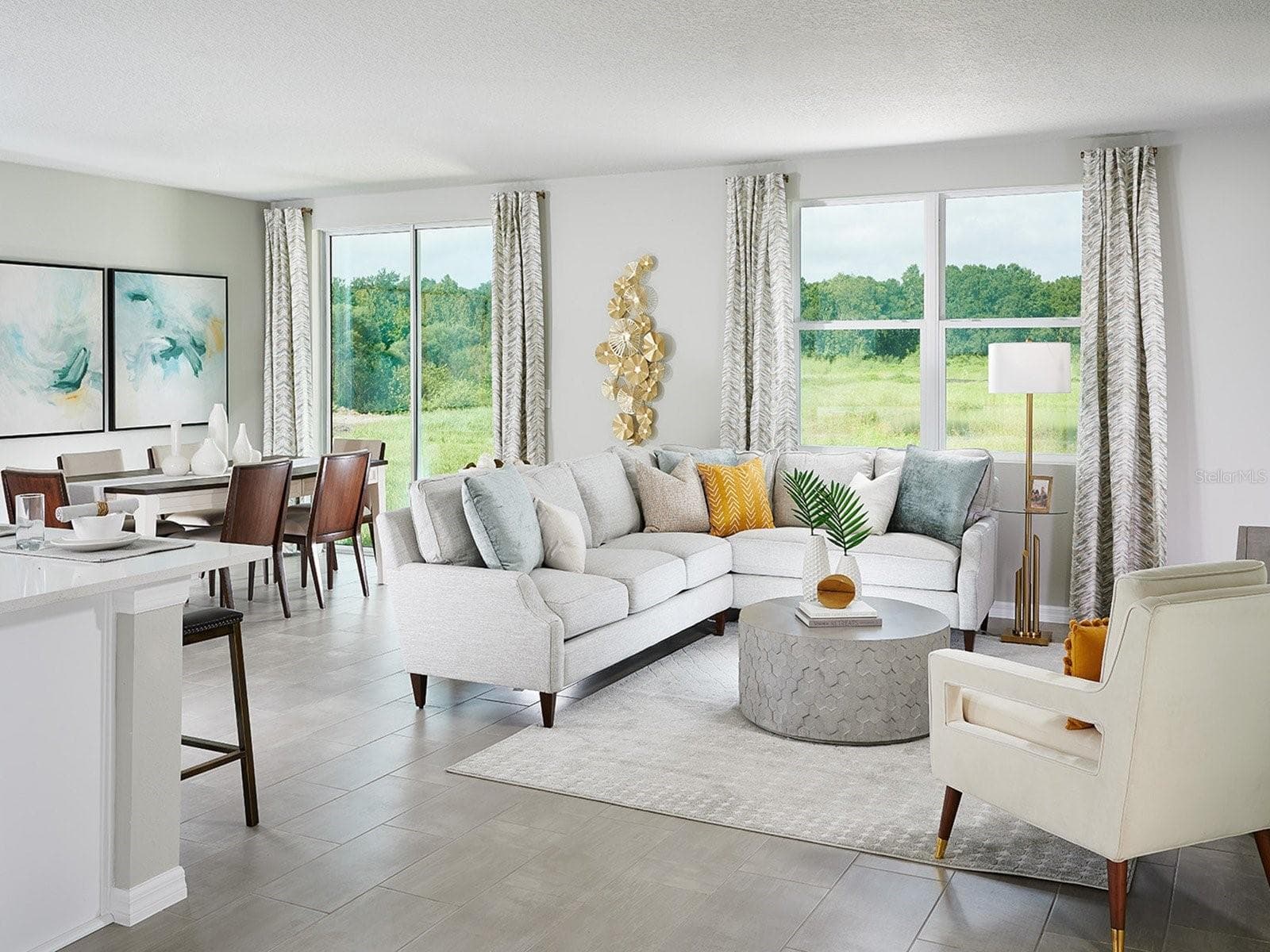 Photo is not of the actual home, but is an inspirational photo of builder’s model home and may depict options, furnishings, and/or decorator features that are not included. - 2041 ROSEWOOD DR, BARTOW