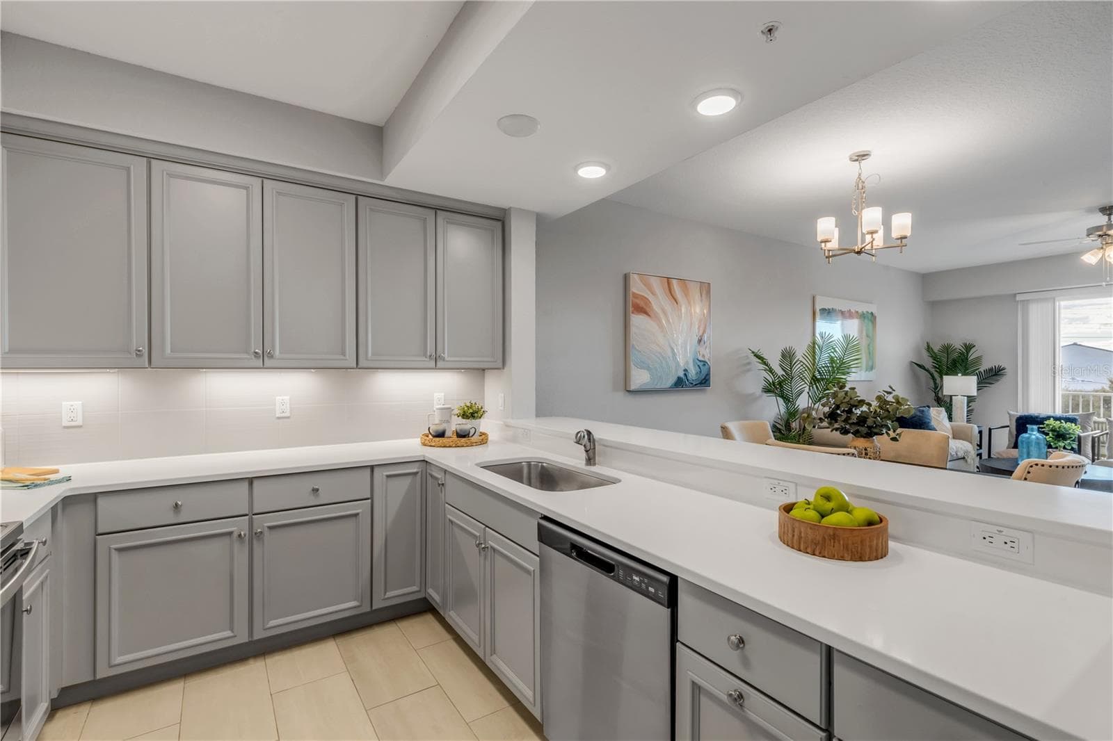 Kitchen - 1 RIVERWALK DR #303, NEW SMYRNA BEACH