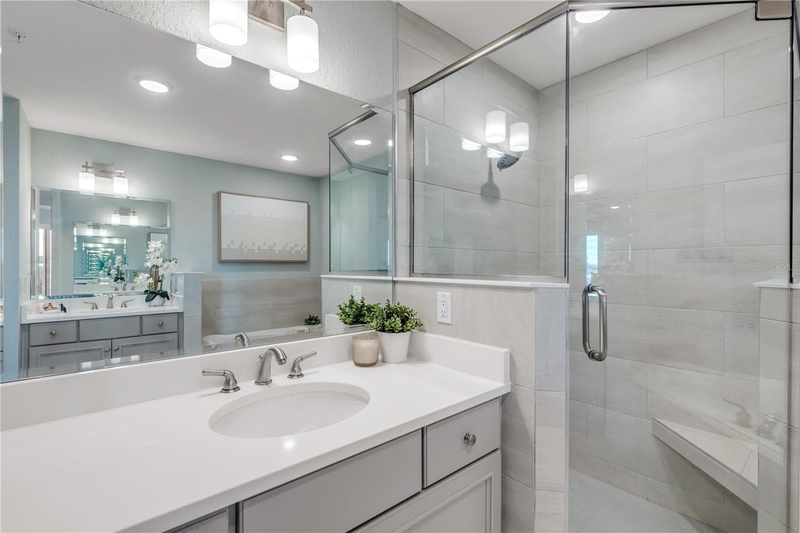 Primary Bathroom - 1 RIVERWALK DR #303, NEW SMYRNA BEACH