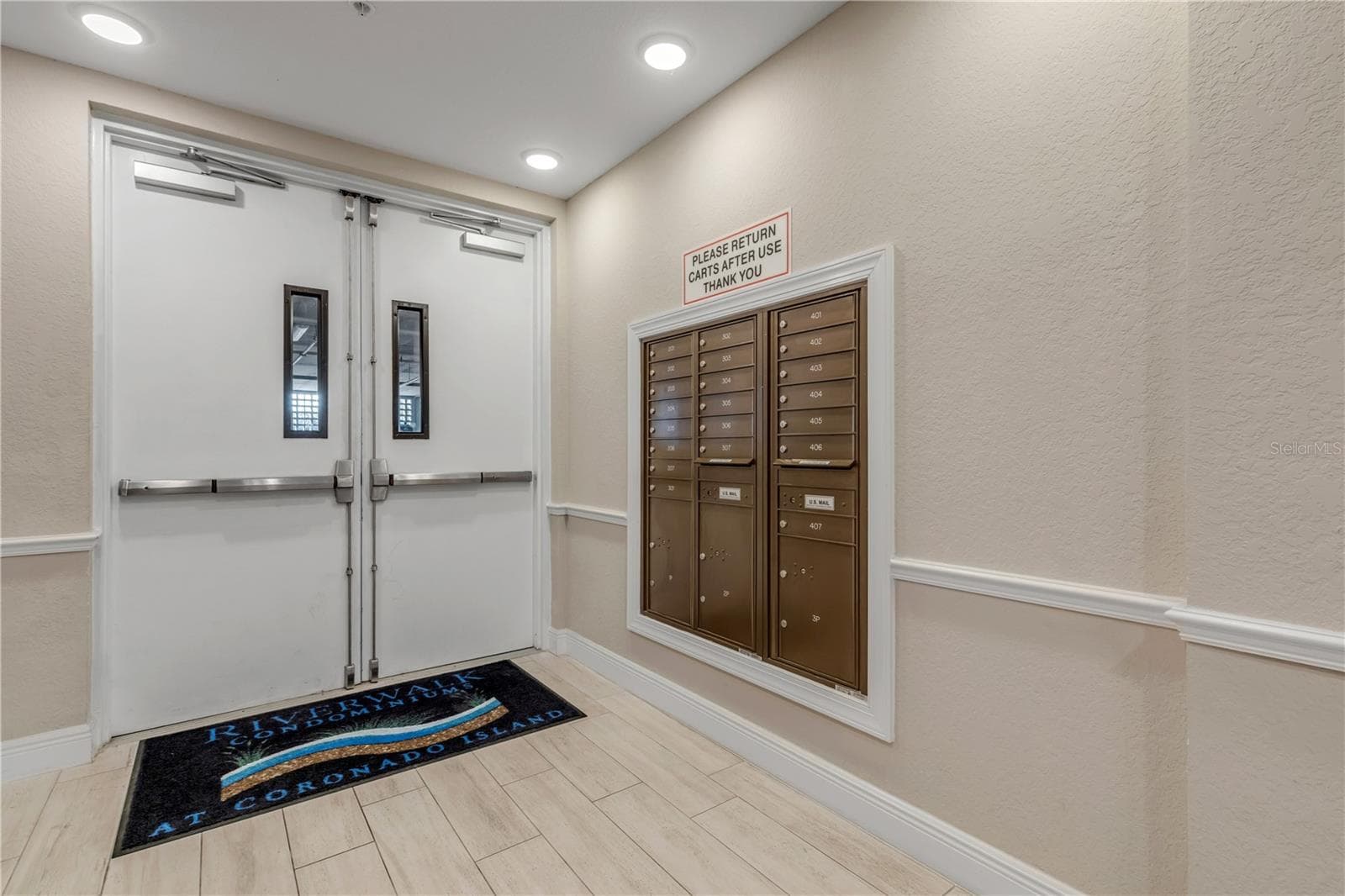 Mailbox area Building 1 - 1 RIVERWALK DR #303, NEW SMYRNA BEACH