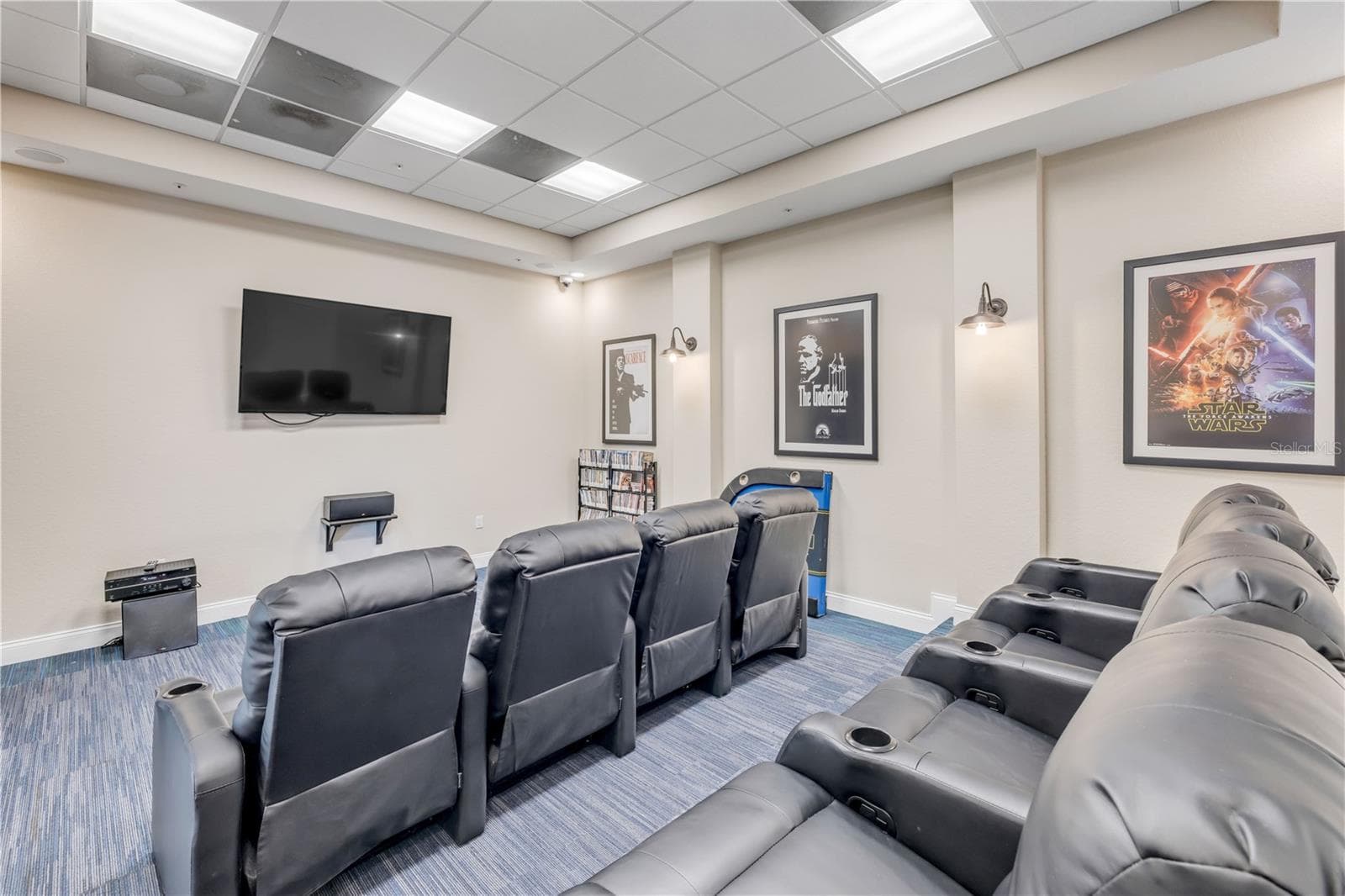 Theatre Room - 1 RIVERWALK DR #303, NEW SMYRNA BEACH