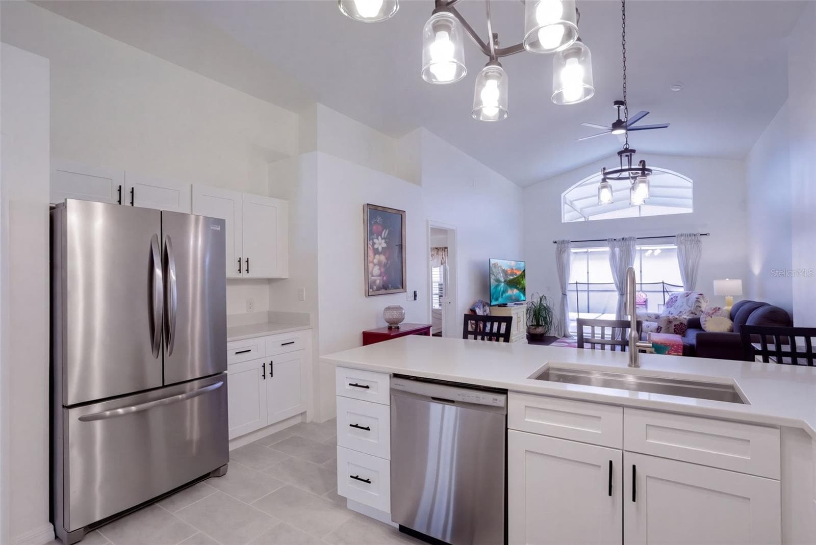Kitchen Overlooking 2nd Living Area - 4601 FORMBY CT, KISSIMMEE