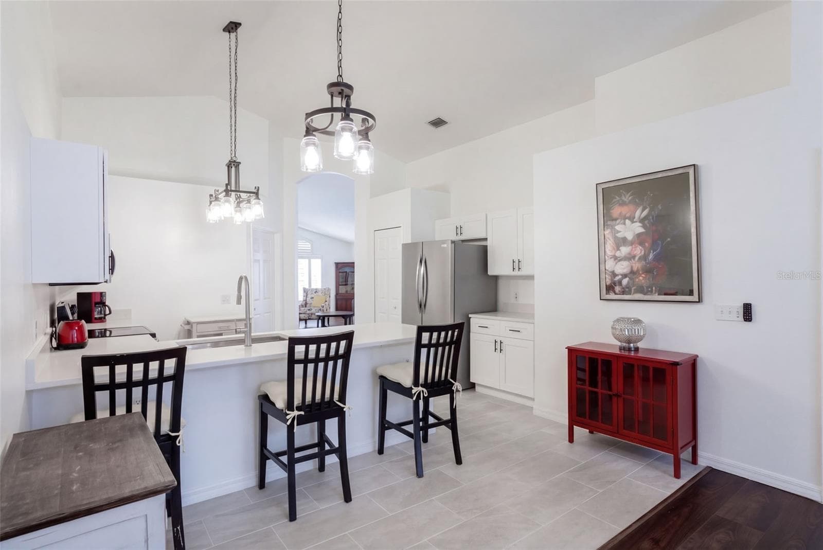 Kitchen Overlooking 2nd Living Area - 4601 FORMBY CT, KISSIMMEE