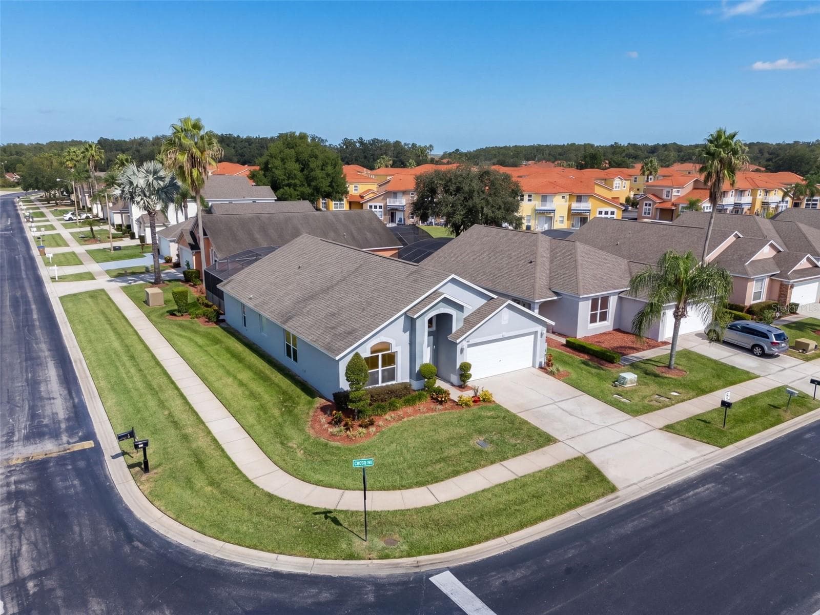 Aerial Views - 4601 FORMBY CT, KISSIMMEE