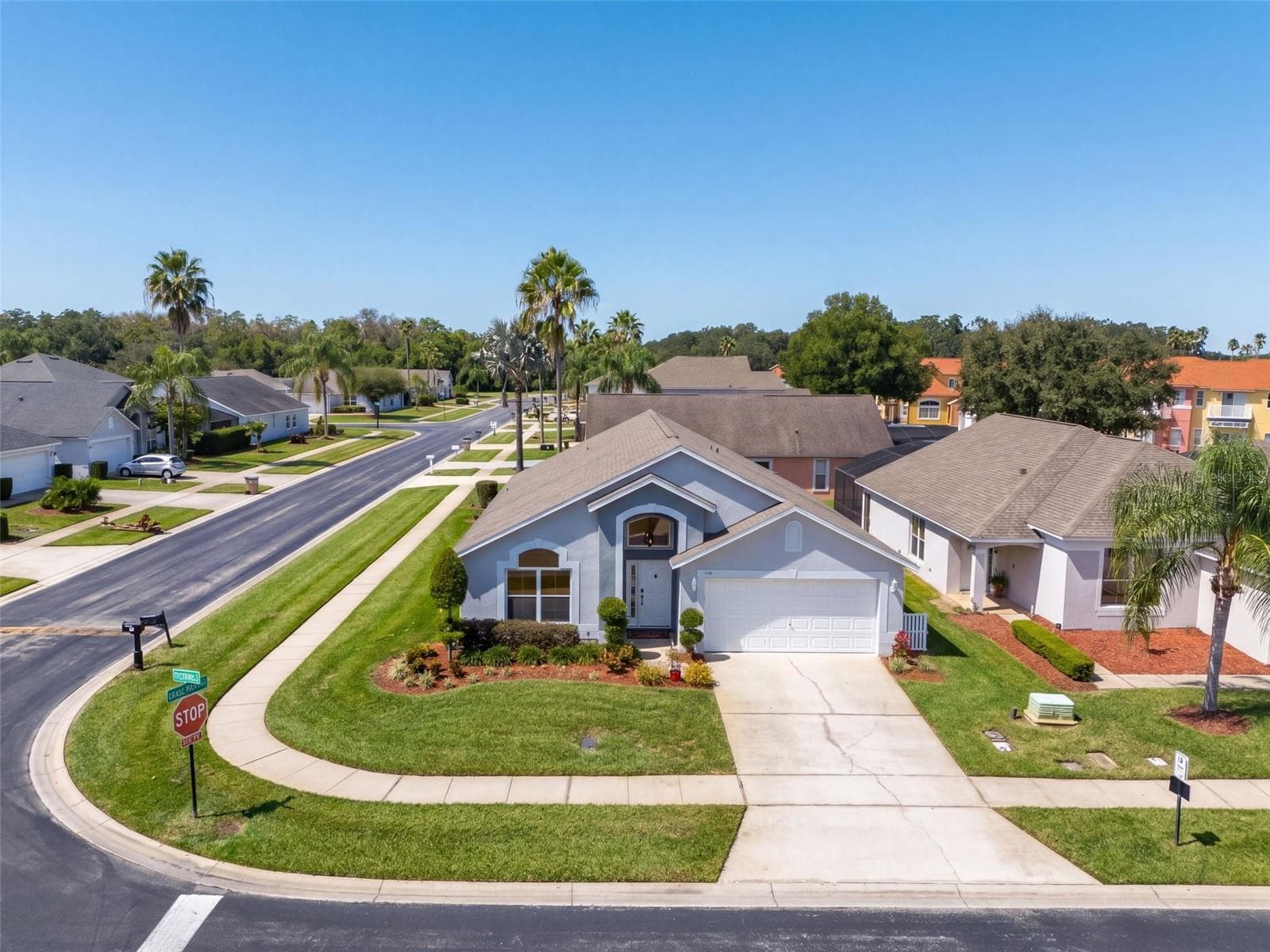 Aerial Views - 4601 FORMBY CT, KISSIMMEE