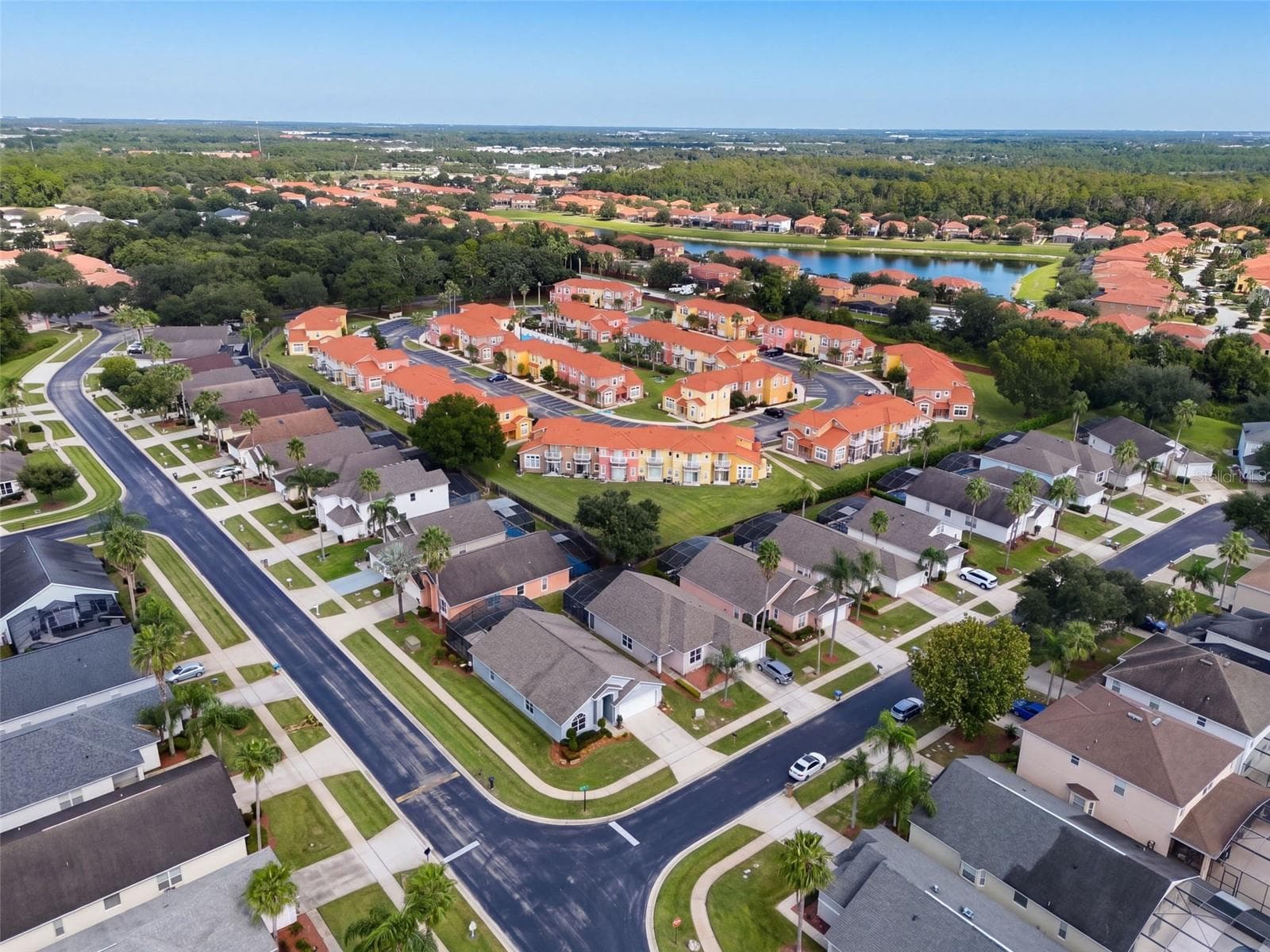 Aerial Views - 4601 FORMBY CT, KISSIMMEE