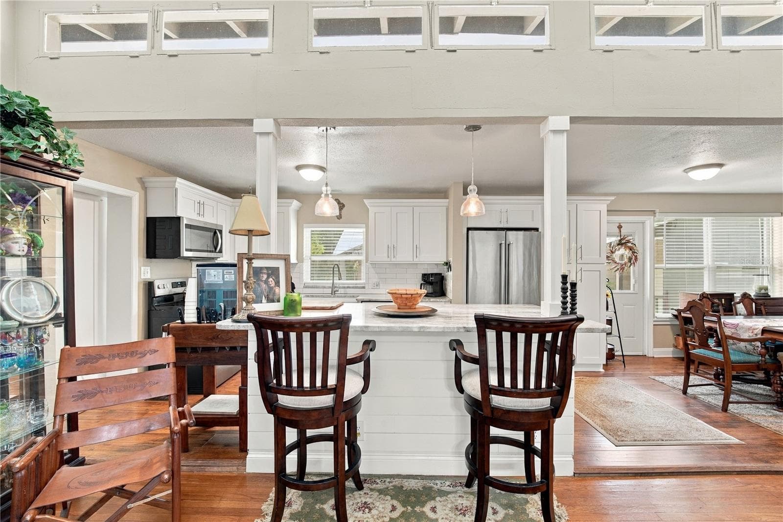 Kitchen from Family Room - 735 N SANS SOUCI AVE, DELAND