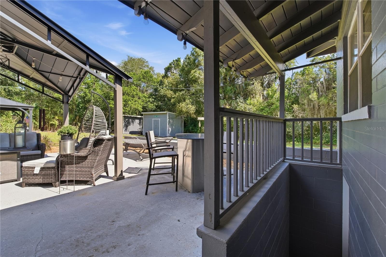 Backyard - 735 N SANS SOUCI AVE, DELAND