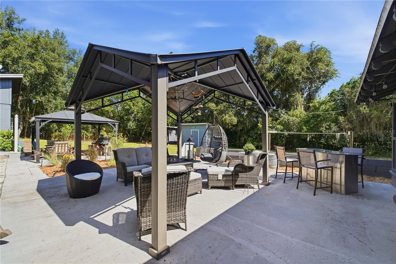 Backyard - 735 N SANS SOUCI AVE, DELAND