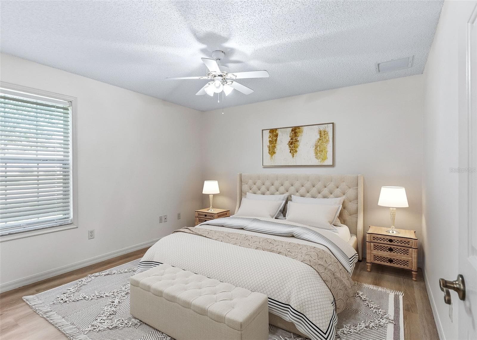 AI Staged Guest Bedroom 1 - 2762 MORVEN PARK WAY, THE VILLAGES
