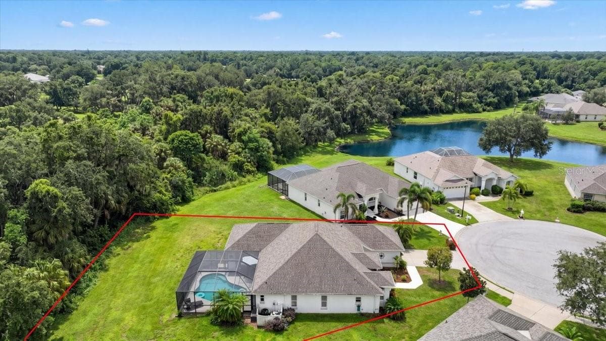 Aerial View - 3331 45TH AVE E, BRADENTON