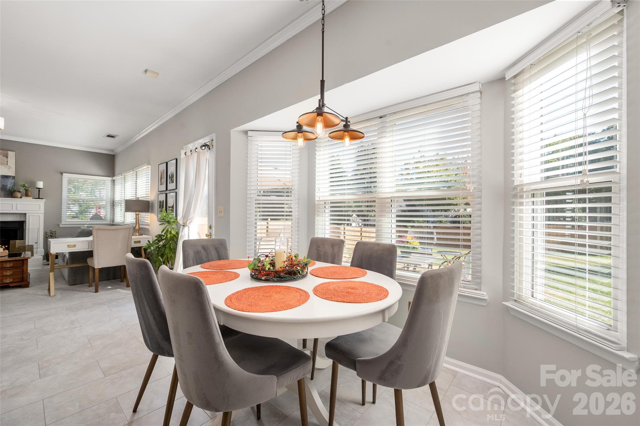 Breakfast nook - 15229 Dartford Lane, Mint Hill