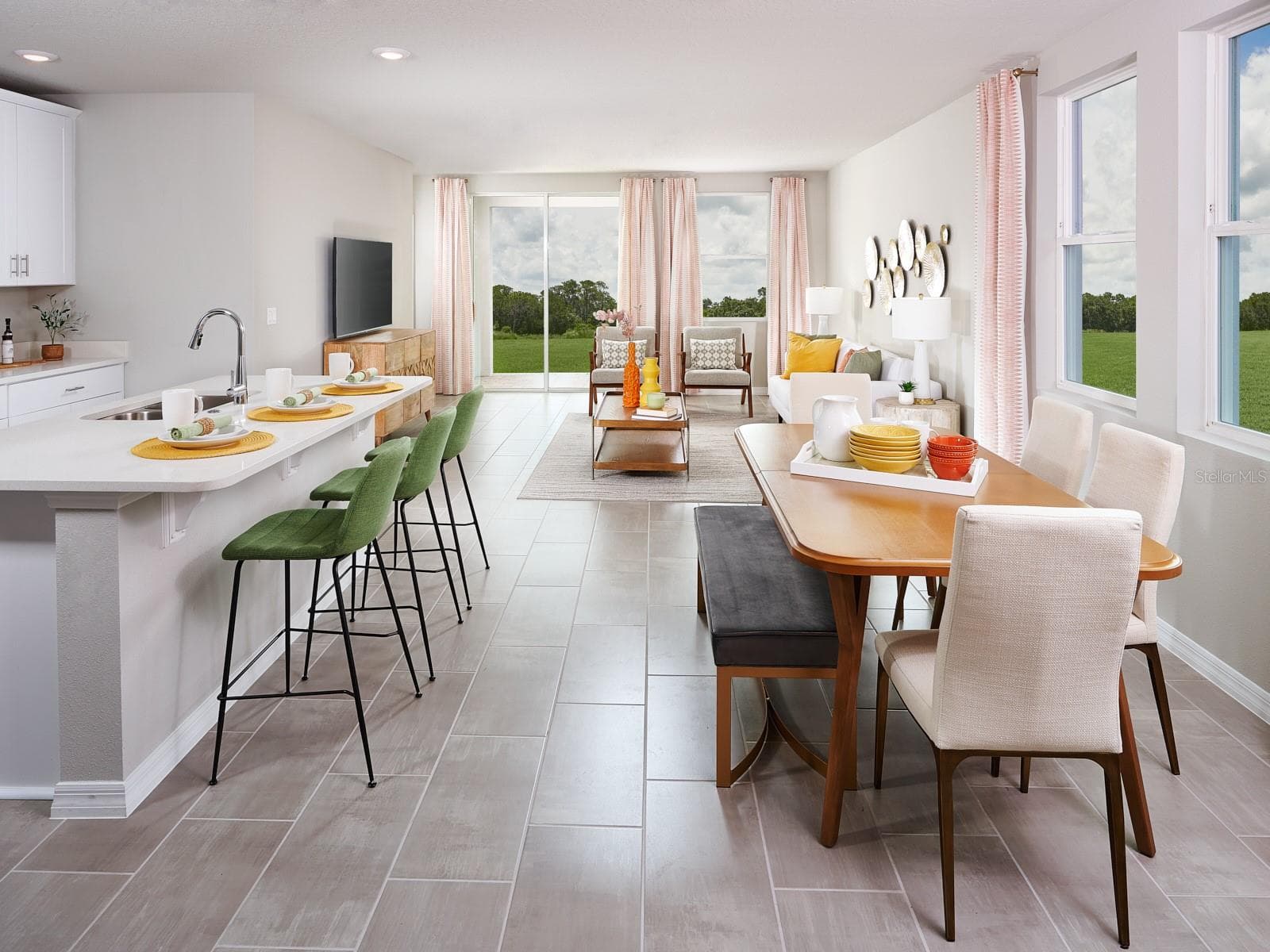 Photo is not of the actual home, but is an inspirational photo of builder’s model home and may depict options, furnishings, and/or decorator features that are not included. - 1547 BREKEY WAY, ZEPHYRHILLS