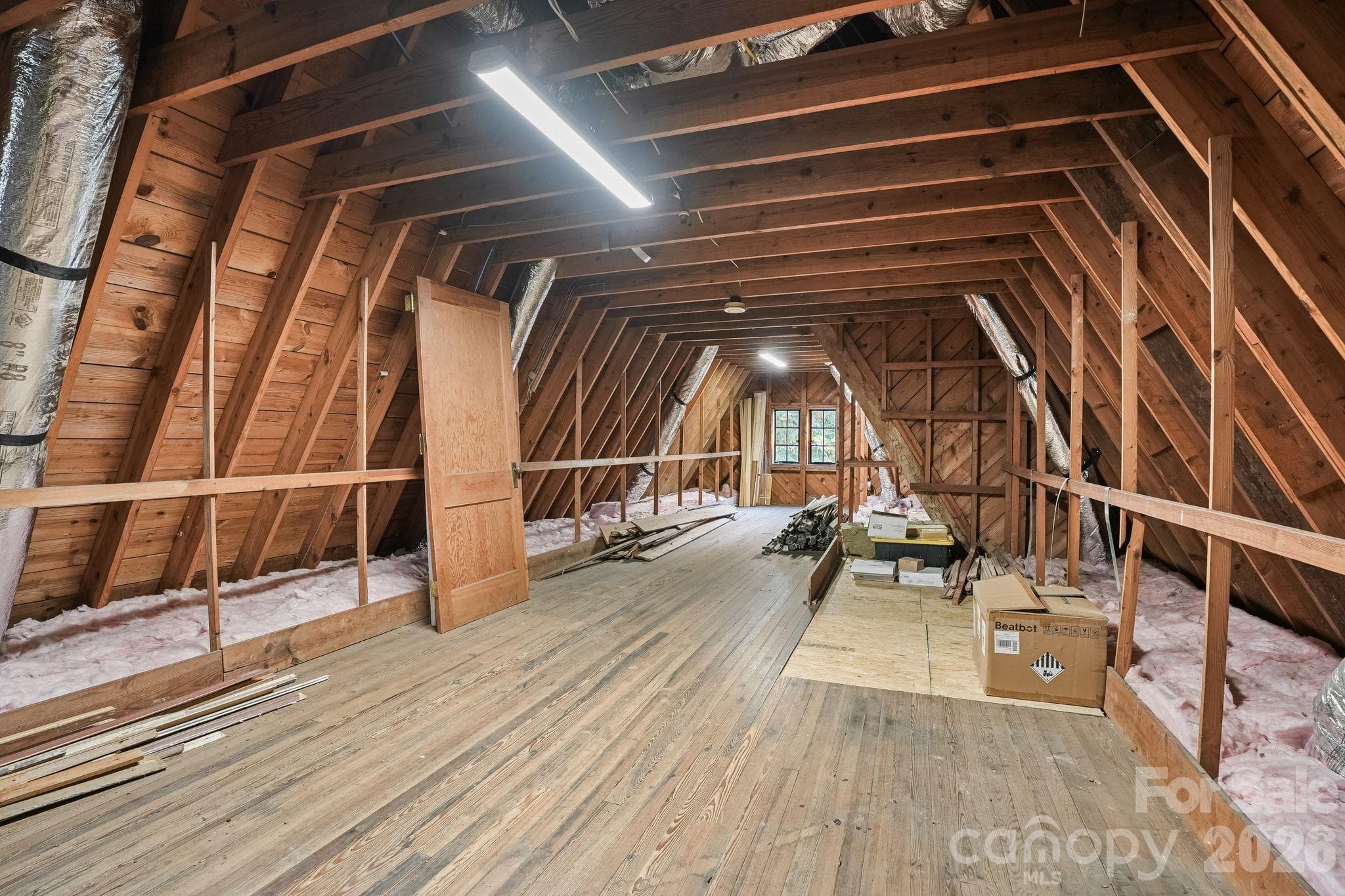 unfinished attic - 1220 N Piedmont Avenue, Kings Mountain