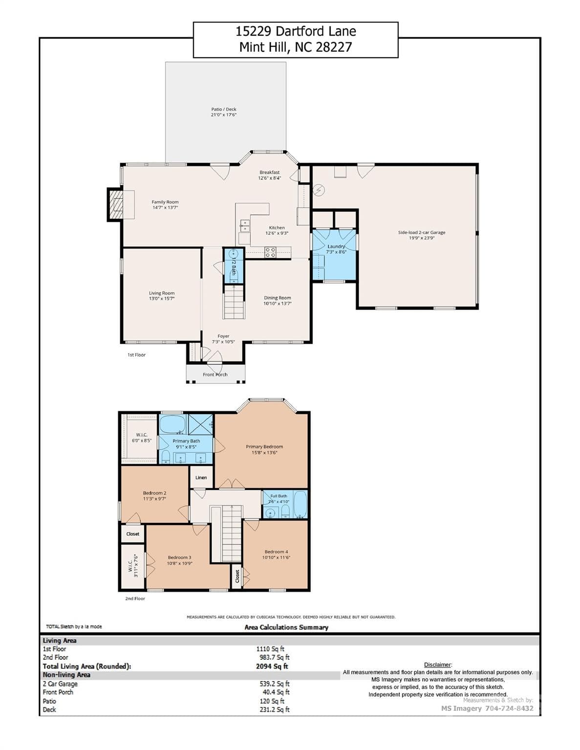 Single Family Residence at 15229 Dartford Lane, Mint Hill, photo 35 of 35