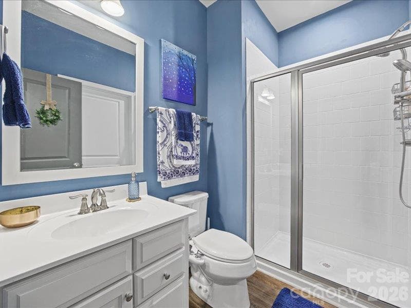 First Floor full bath with a walk-in shower - 213 Candish Court, Fort Mill