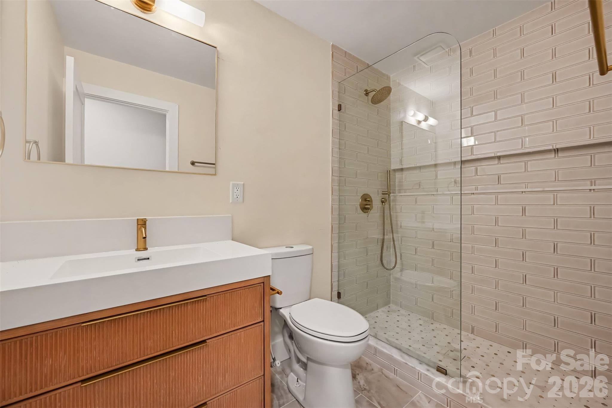 upper level bathroom - 1412 Rama Road, Charlotte