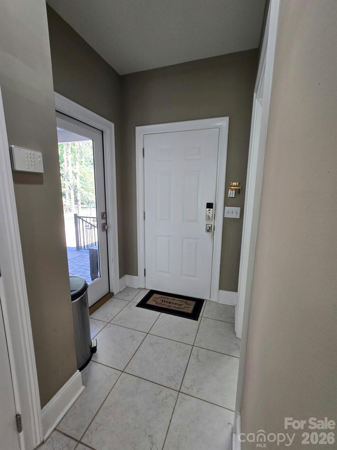 Garage/back porch entry - 3008 Scottsdale Lane, Matthews